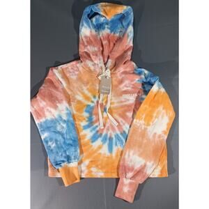 Madewell x Free & Easy Tie-Dye Hoodie XS NWT Retro Surfcore Streetwear